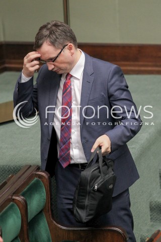  06.07.2016 WARSZAWA SEJM<br />POSIEDZENIE SEJMU RP<br />N/Z ZBIGNIEW ZIOBRO<br /> 