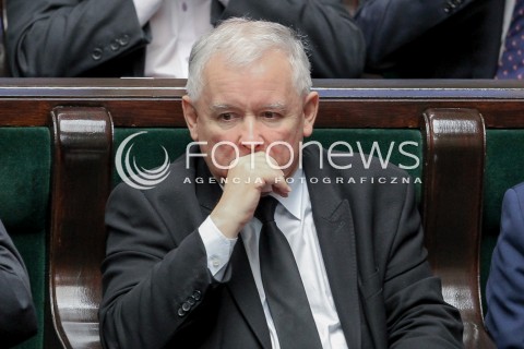  06.07.2016 WARSZAWA SEJM<br />POSIEDZENIE SEJMU RP<br />N/Z JAROSLAW KACZYNSKI<br /> 
