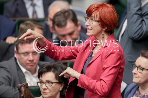  06.07.2016 WARSZAWA SEJM<br />POSIEDZENIE SEJMU RP<br />N/Z ELZBIETA RAFALSKA<br /> 