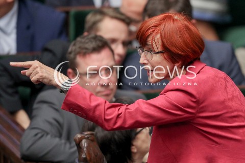  06.07.2016 WARSZAWA SEJM<br />POSIEDZENIE SEJMU RP<br />N/Z ELZBIETA RAFALSKA<br /> 