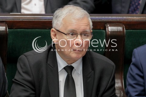  06.07.2016 WARSZAWA SEJM<br />POSIEDZENIE SEJMU RP<br />N/Z JAROSLAW KACZYNSKI<br /> 