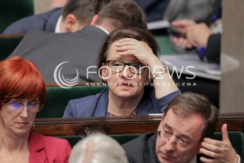  06.07.2016 WARSZAWA SEJM<br />POSIEDZENIE SEJMU RP<br />N/Z ANNA ZALEWSKA<br /> 