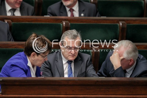 Posiedzenie Sejmu w Warszawie