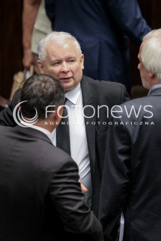  06.07.2016 WARSZAWA SEJM<br />POSIEDZENIE SEJMU RP<br />N/Z JAROSLAW KACZYNSKI<br /> 