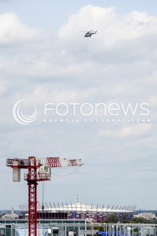  08.07.2016 WARSZAWA <br />
HELIKOPTERY NAD MIASTEM <br />
N/Z SMIGLOWIEC POLICYJNY<br />
 