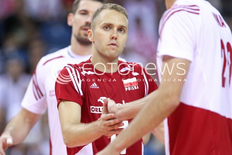  13.07.2016 KRAKOW <br />SIATKOWKA MEZCZYZN LIGA SWIATOWA 2016 TURNIEJ FINALOWY <br />FIVB VOLLEYBALL WORLD LEAGUE FINAL SIX 2016 <br />MECZ POLSKA - FRANCJA ( Poland - France ) <br />N/Z PAWEL ZATORSKI <br /> 