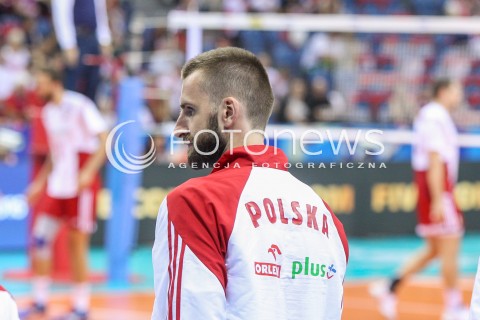  13.07.2016 KRAKOW <br />SIATKOWKA MEZCZYZN LIGA SWIATOWA 2016 TURNIEJ FINALOWY <br />FIVB VOLLEYBALL WORLD LEAGUE FINAL SIX 2016 <br />MECZ POLSKA - FRANCJA ( Poland - France ) <br />N/Z MARCIN MOZDZONEK NIE LECI NA IGRZYSKA DO RIO ZAWODNICY BOISKO<br /> 