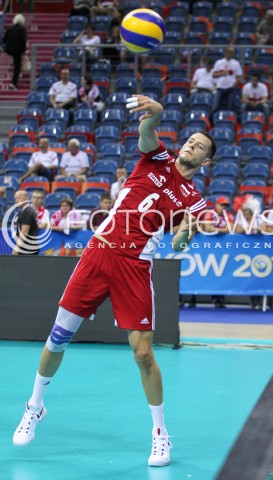  14.07.2016 KRAKOW <br />SIATKOWKA MEZCZYZN LIGA SWIATOWA 2016 TURNIEJ FINALOWY <br />FIVB VOLLEYBALL WORLD LEAGUE FINAL SIX 2016 <br />MECZ POLSKA - SERBIA ( Poland - Serbia ) <br />N/Z BARTOSZ KUREK SYLWETKA <br /> 