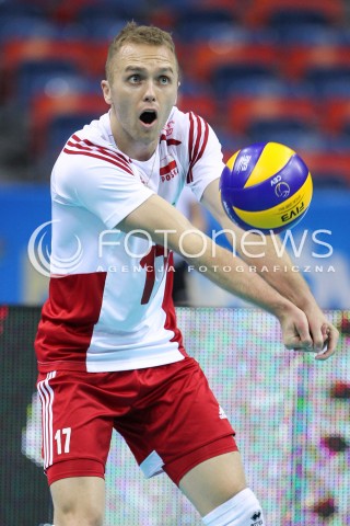  14.07.2016 KRAKOW <br />SIATKOWKA MEZCZYZN LIGA SWIATOWA 2016 TURNIEJ FINALOWY <br />FIVB VOLLEYBALL WORLD LEAGUE FINAL SIX 2016 <br />MECZ POLSKA - SERBIA ( Poland - Serbia ) <br />N/Z PAWEL ZATORSKI SYLWETKA <br /> 