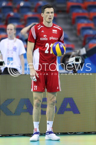  14.07.2016 KRAKOW <br />SIATKOWKA MEZCZYZN LIGA SWIATOWA 2016 TURNIEJ FINALOWY <br />FIVB VOLLEYBALL WORLD LEAGUE FINAL SIX 2016 <br />MECZ POLSKA - SERBIA ( Poland - Serbia ) <br />N/Z RAFAL BUSZEK <br /> 