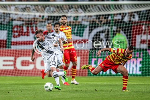  16.07.2016 WARSZAWA PILKA NOZNA <br />FOOTBALL EKSTRAKLASA STADION LEGII<br />MECZ LEGIA WARSZAWA - JAGIELLONIA BIALYSTOK<br />N/Z THIBAULT MOULIN <br /> 