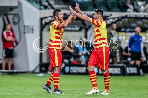  16.07.2016 WARSZAWA PILKA NOZNA <br />FOOTBALL EKSTRAKLASA STADION LEGII<br />MECZ LEGIA WARSZAWA - JAGIELLONIA BIALYSTOK<br />N/Z RADOSC GOL JONATAN STRAUS GUTIERI TOMELIN<br /> 