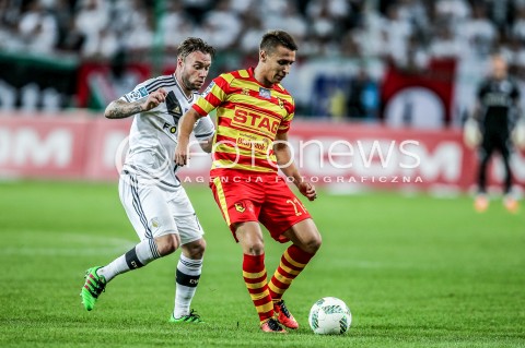  16.07.2016 WARSZAWA PILKA NOZNA <br />FOOTBALL EKSTRAKLASA STADION LEGII<br />MECZ LEGIA WARSZAWA - JAGIELLONIA BIALYSTOK<br />N/Z PRZEMYSLAW FRANKOWSKI<br /> 