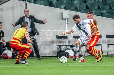  16.07.2016 WARSZAWA PILKA NOZNA <br />FOOTBALL EKSTRAKLASA STADION LEGII<br />MECZ LEGIA WARSZAWA - JAGIELLONIA BIALYSTOK<br />N/Z BARTOSZ BERESZYNSKI<br /> 
