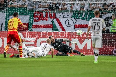 16.07.2016 WARSZAWA PILKA NOZNA <br />FOOTBALL EKSTRAKLASA STADION LEGII<br />MECZ LEGIA WARSZAWA - JAGIELLONIA BIALYSTOK<br />N/Z STRZAL NA BRAMKE LEGII<br /> 