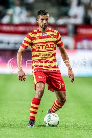  16.07.2016 WARSZAWA PILKA NOZNA <br />FOOTBALL EKSTRAKLASA STADION LEGII<br />MECZ LEGIA WARSZAWA - JAGIELLONIA BIALYSTOK<br />N/Z JONATAN STRAUS SYLWETKA <br /> 