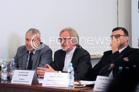  18.07.2016 WARSZAWA<br />PUBLICZNE PRZESLUCHANIE KANDYDATOW NA STANOWISKO PREZESA IPN <br />N/Z PIOTR FRANASZEK JOZEF MARECKI TADEUSZ WOLSZA<br /> 