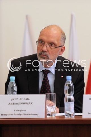  18.07.2016 WARSZAWA<br />PUBLICZNE PRZESLUCHANIE KANDYDATOW NA STANOWISKO PREZESA IPN <br />N/Z ANDRZEJ NOWAK<br /> 
