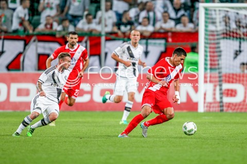  19.07.2016 WARSZAWA PILKA NOZNA <br />FOOTBALL EKSTRAKLASA STADION LEGII<br />MECZ LEGIA WARSZAWA - HSK ZRINJSKI MOSTAR<br />N/Z IVAN PEKO<br /> 