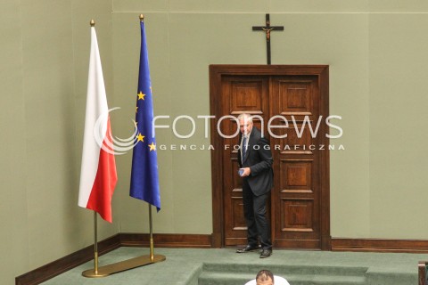  22.07.2016 WARSZAWA SEJM<br />POSIEDZENIE SEJMU RP<br />N/Z JAROSLAW GOWIN<br /> 