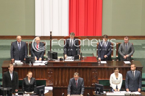  22.07.2016 WARSZAWA SEJM<br />POSIEDZENIE SEJMU RP<br />N/Z MARSZALEK SEJMU MAREK KUCHCINSKI<br /> 