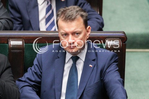  22.07.2016 WARSZAWA SEJM<br />POSIEDZENIE SEJMU RP<br />N/Z MARIUSZ BLASZCZAK<br /> 