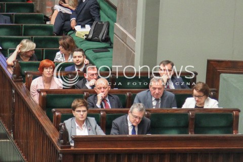  22.07.2016 WARSZAWA SEJM<br />POSIEDZENIE SEJMU RP<br />N/Z JAROSLAW KACZYNSKI RYSZARD TERLECKI MARIUSZ BLASZCZAK BEATA SZYDLO<br /> 
