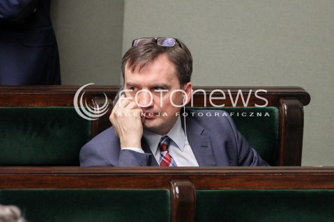  22.07.2016 WARSZAWA SEJM<br />POSIEDZENIE SEJMU RP<br />N/Z ZBIGNIEW ZIOBRO<br /> 