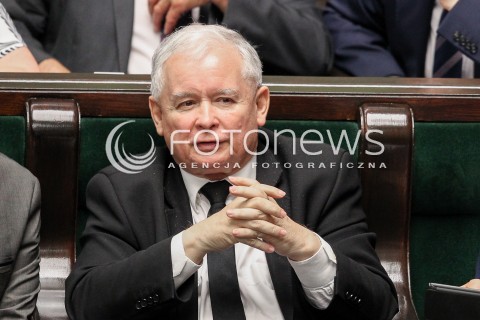 22.07.2016 WARSZAWA SEJM<br />POSIEDZENIE SEJMU RP<br />N/Z JAROSLAW KACZYNSKI<br /> 