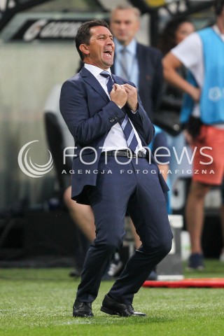  23.07.2016 WARSZAWA PILKA NOZNA <br />FOOTBALL EKSTRAKLASA STADION LEGII<br />MECZ LEGIA WARSZAWA - SLASK WROCLAW<br />N/Z TRENER LEGII BESNIK HASI<br /> 