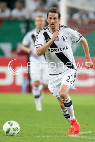  23.07.2016 WARSZAWA PILKA NOZNA <br />FOOTBALL EKSTRAKLASA STADION LEGII<br />MECZ LEGIA WARSZAWA - SLASK WROCLAW<br />N/Z KASPER HAMALAINEN<br /> 