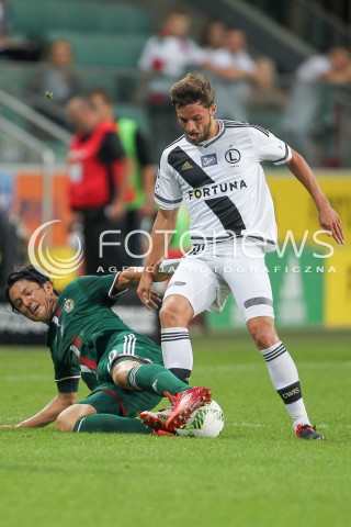  23.07.2016 WARSZAWA PILKA NOZNA <br />FOOTBALL EKSTRAKLASA STADION LEGII<br />MECZ LEGIA WARSZAWA - SLASK WROCLAW<br />N/Z RYOTA MORIOKA<br /> 