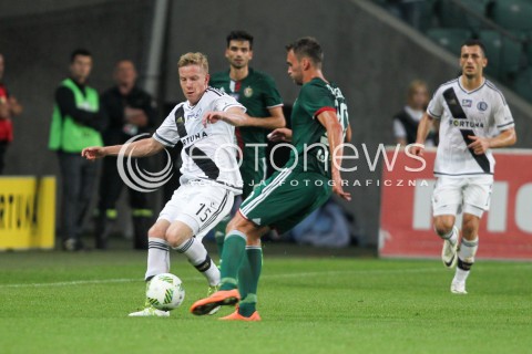  23.07.2016 WARSZAWA PILKA NOZNA <br />FOOTBALL EKSTRAKLASA STADION LEGII<br />MECZ LEGIA WARSZAWA - SLASK WROCLAW<br />N/Z MICHAL KOPCZYNSKI<br /> 