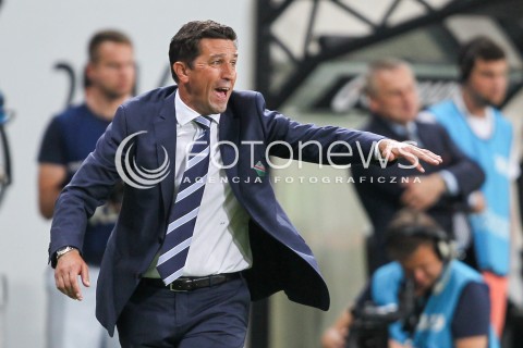  23.07.2016 WARSZAWA PILKA NOZNA <br />FOOTBALL EKSTRAKLASA STADION LEGII<br />MECZ LEGIA WARSZAWA - SLASK WROCLAW<br />N/Z TRENER LEGII BESNIK HASI<br /> 