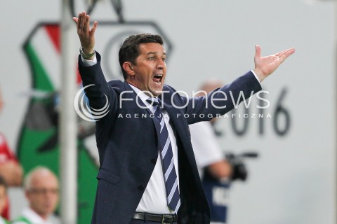  23.07.2016 WARSZAWA PILKA NOZNA <br />FOOTBALL EKSTRAKLASA STADION LEGII<br />MECZ LEGIA WARSZAWA - SLASK WROCLAW<br />N/Z TRENER LEGII BESNIK HASI<br /> 