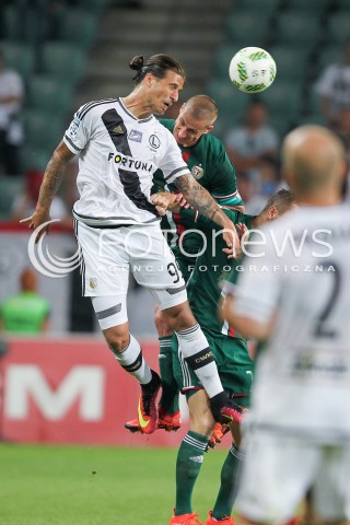  23.07.2016 WARSZAWA PILKA NOZNA <br />FOOTBALL EKSTRAKLASA STADION LEGII<br />MECZ LEGIA WARSZAWA - SLASK WROCLAW<br />N/Z ALEXSANDAR PRIJOVIC<br /> 
