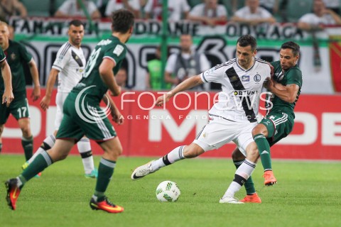  23.07.2016 WARSZAWA PILKA NOZNA <br />FOOTBALL EKSTRAKLASA STADION LEGII<br />MECZ LEGIA WARSZAWA - SLASK WROCLAW<br />N/Z TOMASZ JODLOWIEC<br /> 