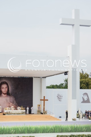  26.07.2016 KRAKOW<br /> UROCZYSTA MSZA INAUGURUJACA SWIATOWE DNI MLODZIEZY W POLSCE<br /> N/Z MSZA SWIETA<br />  