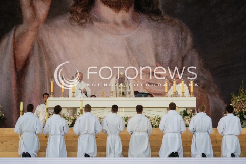  26.07.2016 KRAKOW<br /> UROCZYSTA MSZA INAUGURUJACA SWIATOWE DNI MLODZIEZY W POLSCE<br /> N/Z MSZA SWIETA<br />  