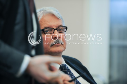  28.07.2016 WARSZAWA<br />WIZYTA PREMIER WIELKIEJ BRYTANII<br />N/Z MINISTER SPRAW ZAGRANICZNYCH WITOLD WASZCZYKOWSKI<br /> 