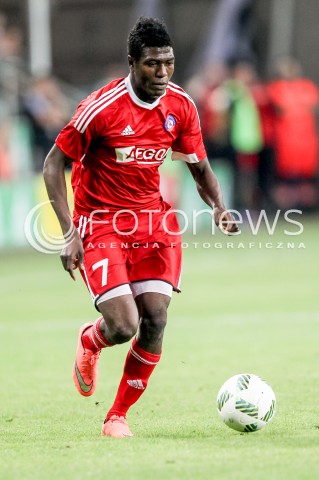  03.08.2016 WARSZAWA PILKA NOZNA STADION LEGII<br />FOOTBALL III RUNDA ELIMINACJI UEFA CHAMPIONS LEAGUE<br />MECZ LEGIA WARSZAWA - AS TRENCZYN<br />N/Z ALIKO BALA<br /> 