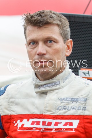  06.08.2016 RZESZOW<br />25. RAJD RZESZOWSKI<br />META I DEKORACJA ZAWODNIKOW<br />N/Z GRZEGORZ GRZYB<br /> 