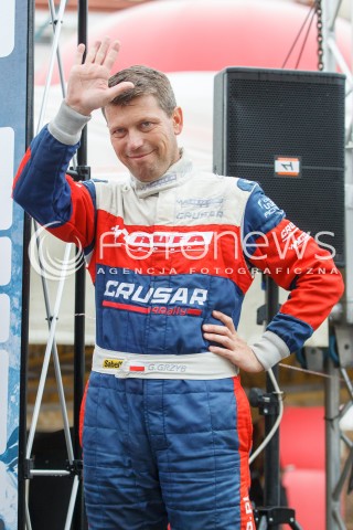  06.08.2016 RZESZOW<br />25. RAJD RZESZOWSKI<br />META I DEKORACJA ZAWODNIKOW<br />N/Z GRZEGORZ GRZYB<br /> 