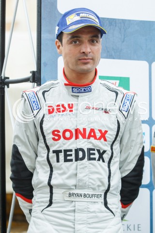  06.08.2016 RZESZOW<br />25. RAJD RZESZOWSKI<br />META I DEKORACJA ZAWODNIKOW<br />N/Z BRYAN BOUFFIER<br /> 