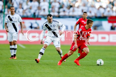 07.08.2016 WARSZAWA PILKA NOZNA <br />FOOTBALL EKSTRAKLASA STADION LEGII<br />MECZ LEGIA WARSZAWA - PIAST GLIWICE<br />N/Z RADOSLAW MURAWSKI<br /> 