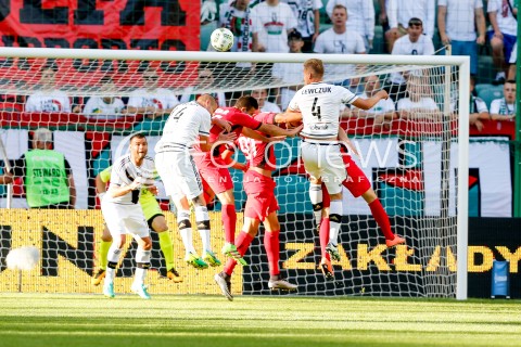  07.08.2016 WARSZAWA PILKA NOZNA <br />FOOTBALL EKSTRAKLASA STADION LEGII<br />MECZ LEGIA WARSZAWA - PIAST GLIWICE<br />N/Z ATAK NA BLAMKE PIAST<br /> 
