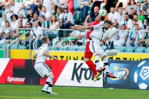  07.08.2016 WARSZAWA PILKA NOZNA <br />FOOTBALL EKSTRAKLASA STADION LEGII<br />MECZ LEGIA WARSZAWA - PIAST GLIWICE<br />N/Z LUKASZ BROZ<br /> 
