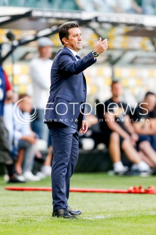  07.08.2016 WARSZAWA PILKA NOZNA <br />FOOTBALL EKSTRAKLASA STADION LEGII<br />MECZ LEGIA WARSZAWA - PIAST GLIWICE<br />N/Z TRENER LEGII BESNIK HASI<br /> 