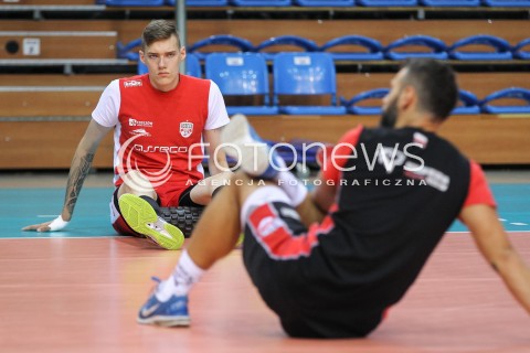  09.08.2016 RZESZOW<br />PIERWSZY W SEZONIE TRENING SIATKARZY ASSECO RESOVII RZESZOW<br />N/Z BARTLOMIEJ LEMANSKI<br /> 