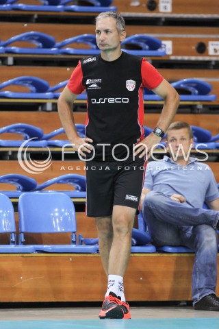  09.08.2016 RZESZOW<br />PIERWSZY W SEZONIE TRENING SIATKARZY ASSECO RESOVII RZESZOW<br />N/Z ANDRZEJ KOWAL - TRENER ( HEAD COACH ) <br /> 